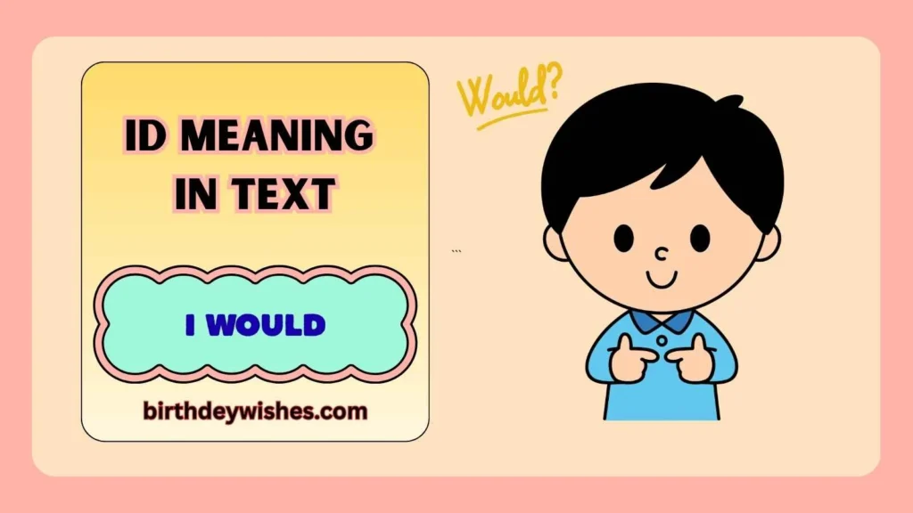 ID Meaning in Text