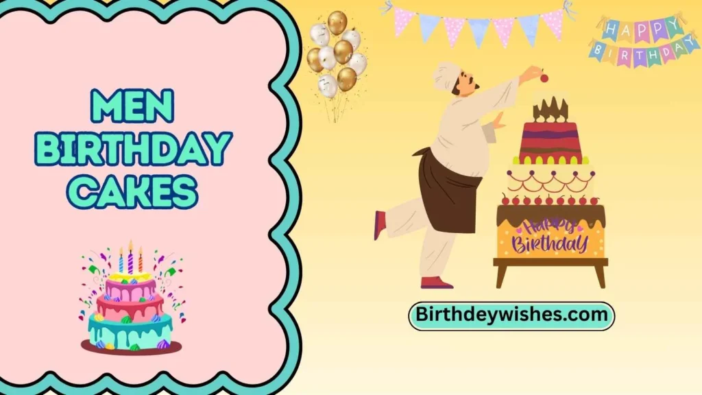 men birthday cakes