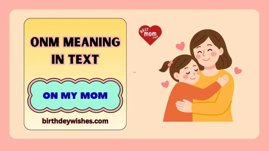 ONM Meaning in Text