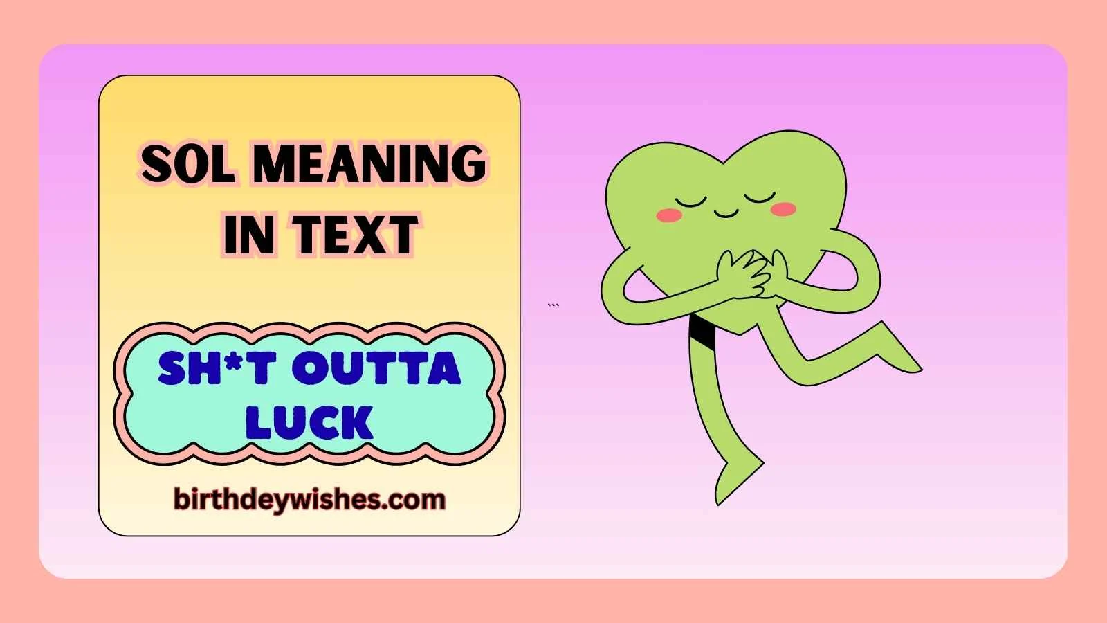 SOL Meaning in Text: What It Means & How People Use It