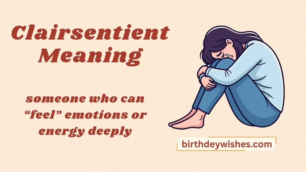 Clairsentient Meaning
