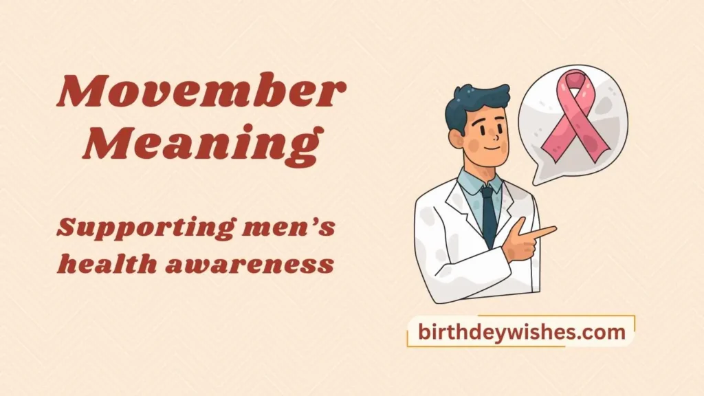 Movember Meaning