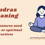 Mudras Meaning