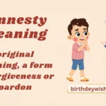 Amnesty Meaning