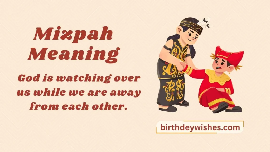 Mizpah Meaning