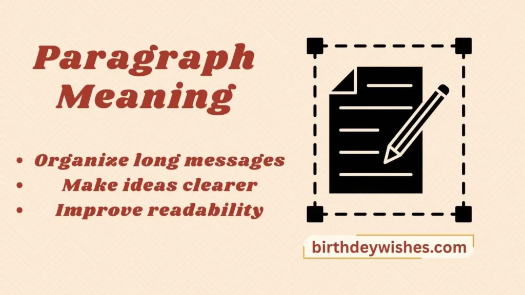 Paragraph Meaning