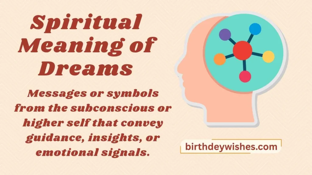 Spiritual Meaning of Dreams