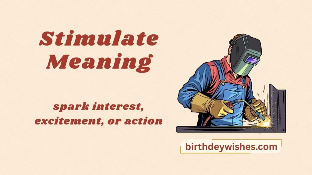 Stimulate Meaning