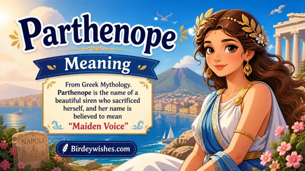 Parthenope Meaning