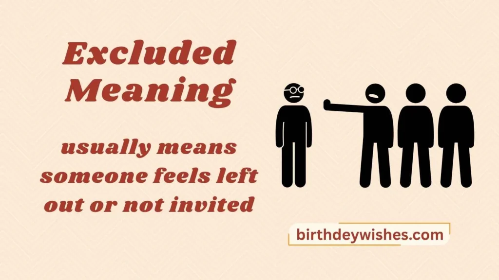 Excluded Meaning