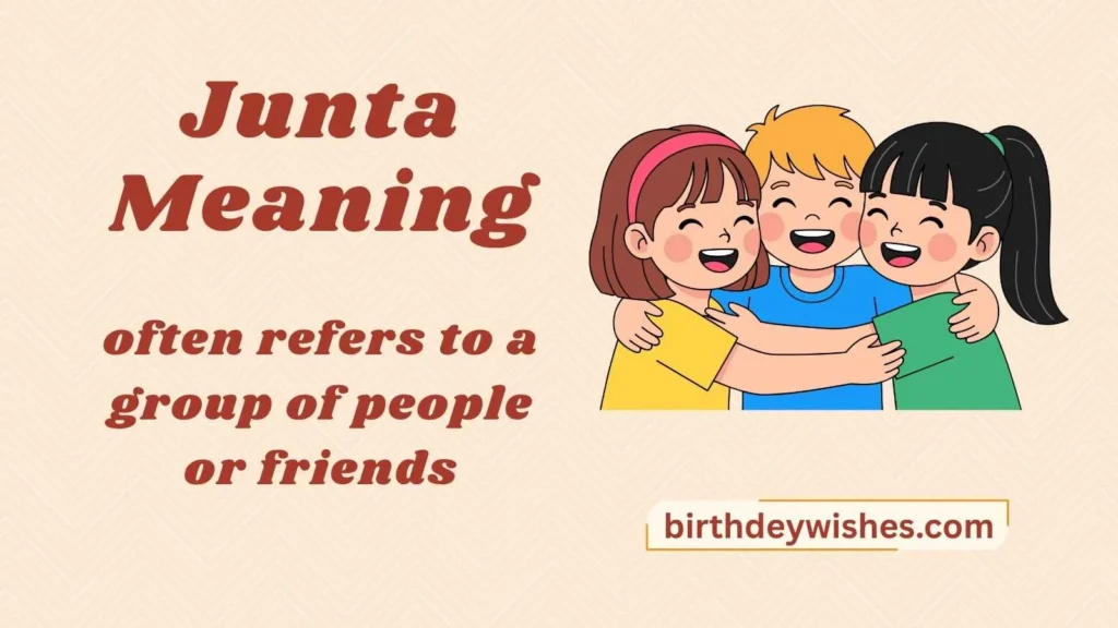Junta Meaning