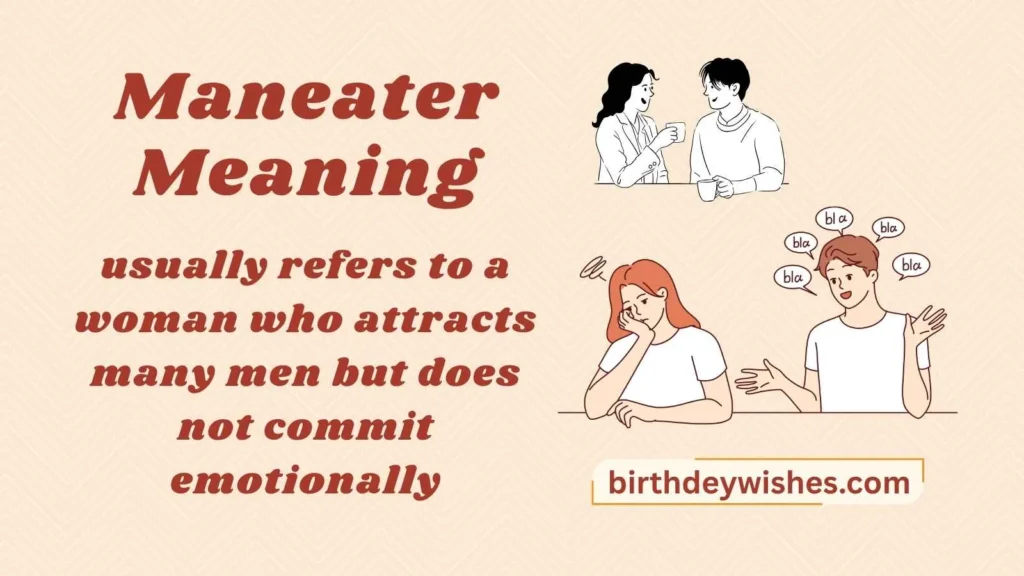 Maneater Meaning