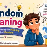 Random Meaning